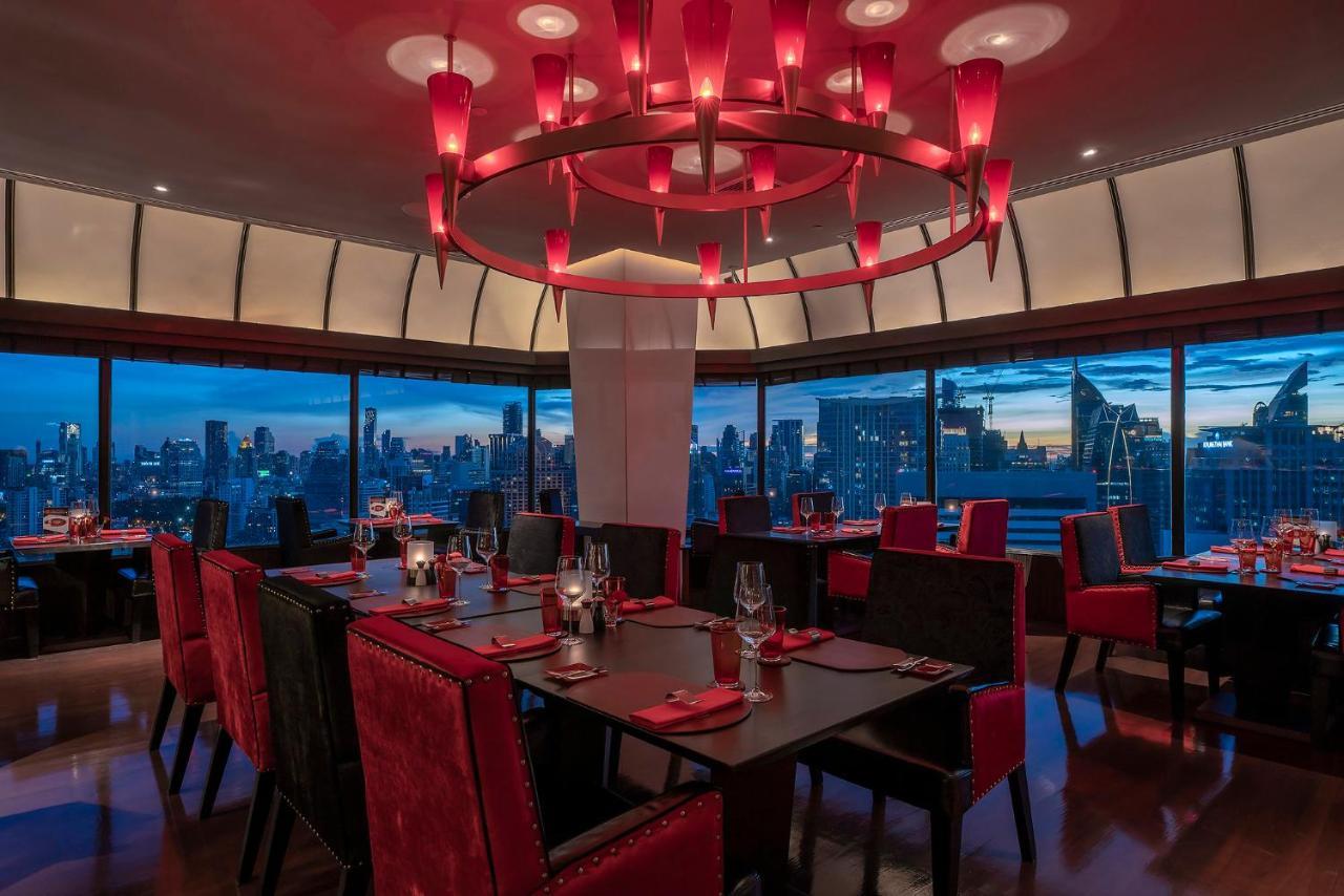 The Landmark Bangkok Luaran gambar The interior of Red Sky restaurant