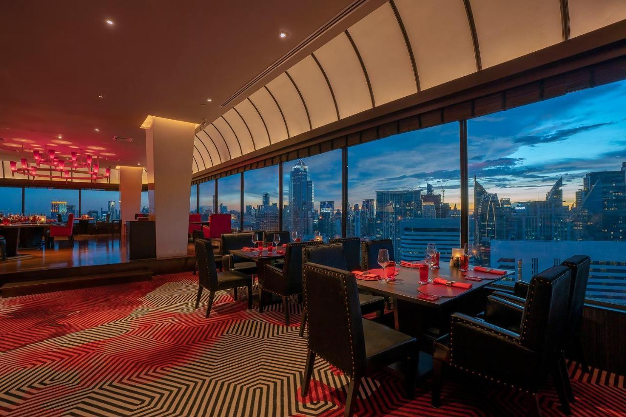 The Landmark Bangkok Luaran gambar View from the restaurant