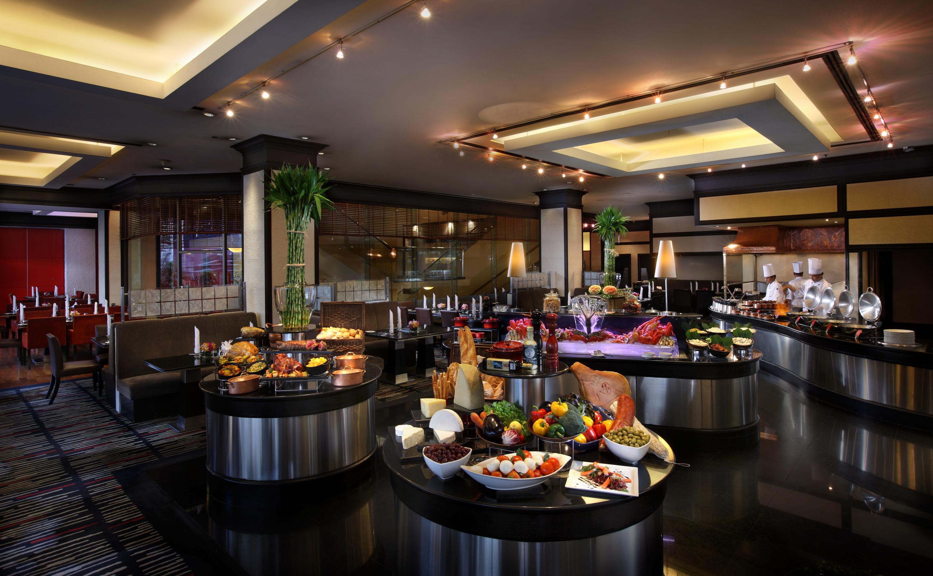 The Landmark Bangkok Luaran gambar The buffet at the Grand Hyatt Hotel, Dubai