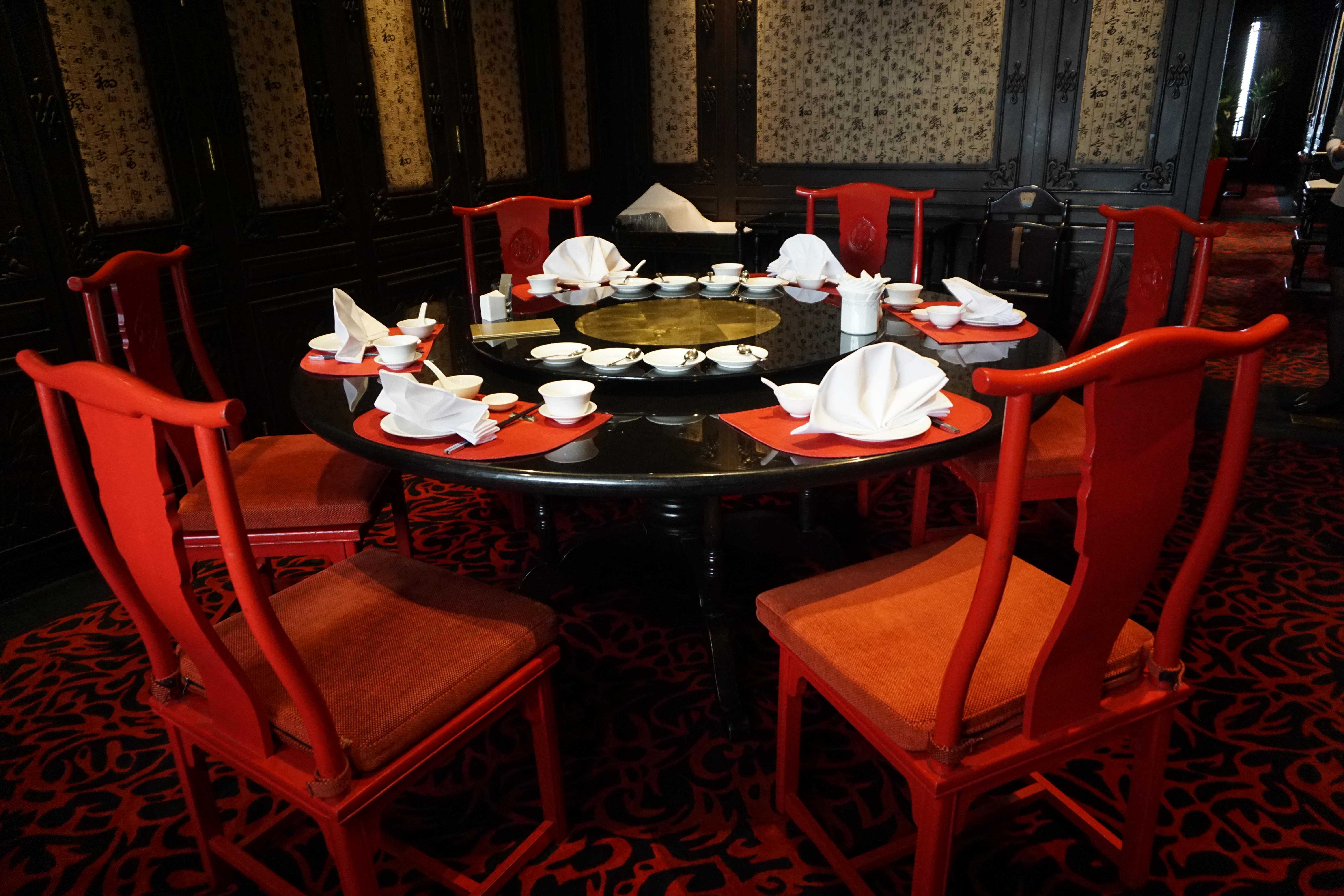 The Landmark Bangkok Luaran gambar A table set for dim sum